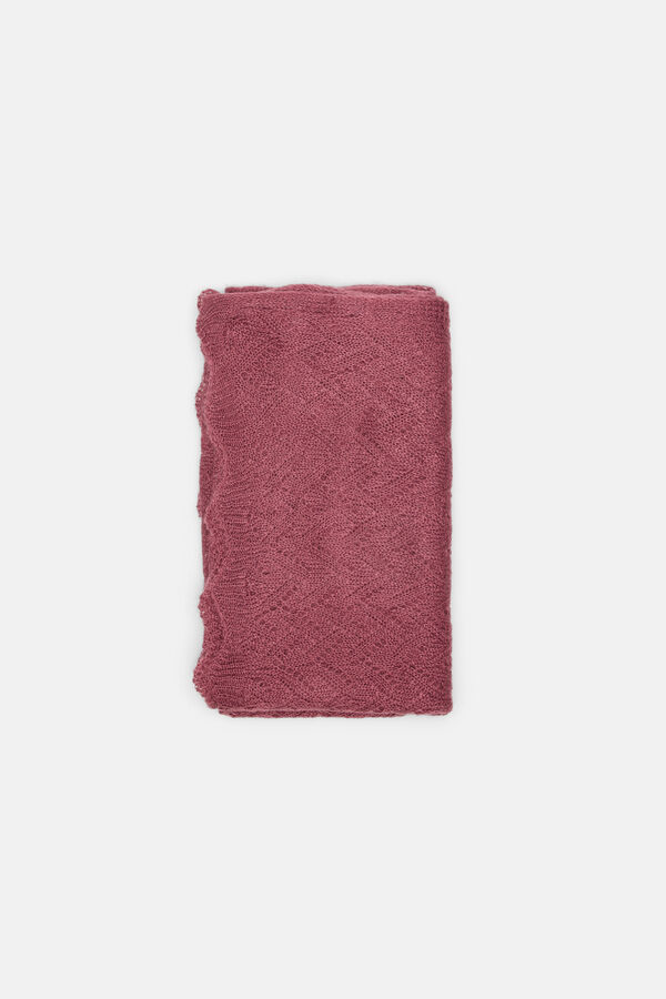 Hoss Intropia Lauren. Cachecol rendado Roxo