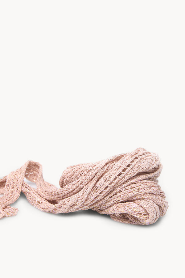 Hoss Intropia Nabis. Tricot scarf.  Ivory