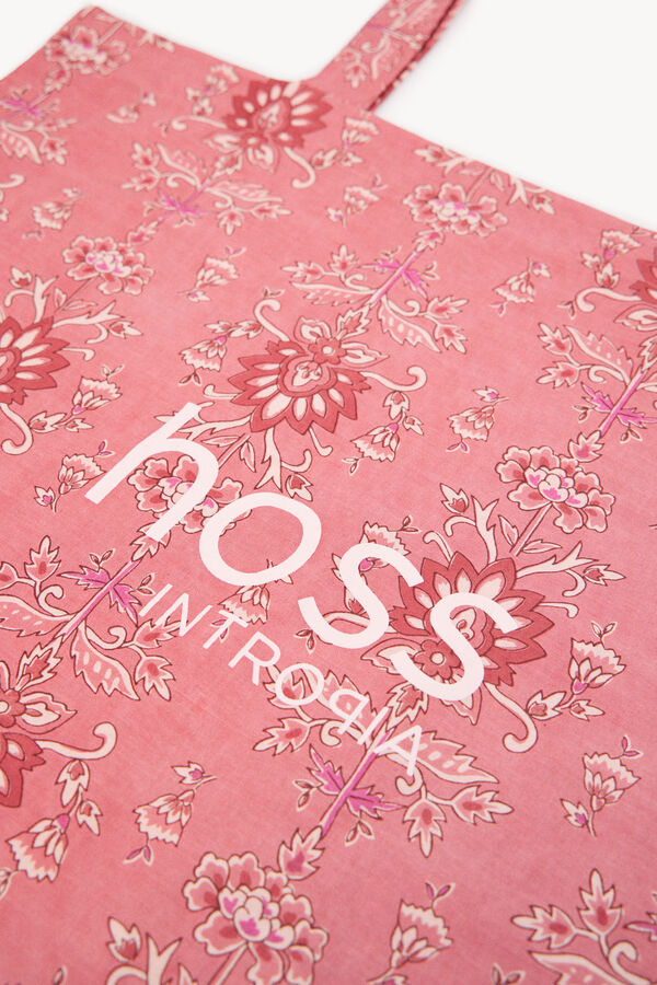 Hoss Intropia Dana. Bolso multifuncional estampado Ecru