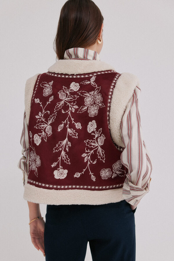 Hoss Intropia Daia. Colete bordado Granada