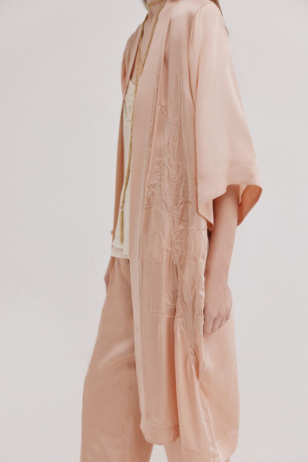 Hoss Intropia Elora. Quimono fluido acetinado Subiu