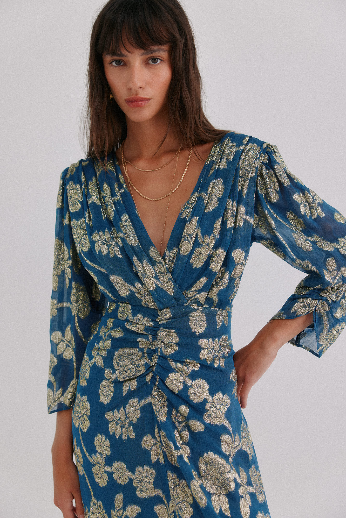 Hoss Intropia Amanda. Vestido jacquard