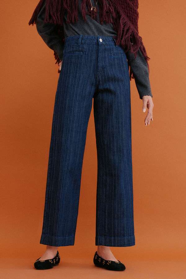 Hoss Intropia Begoña. Jeans de perna larga Azul