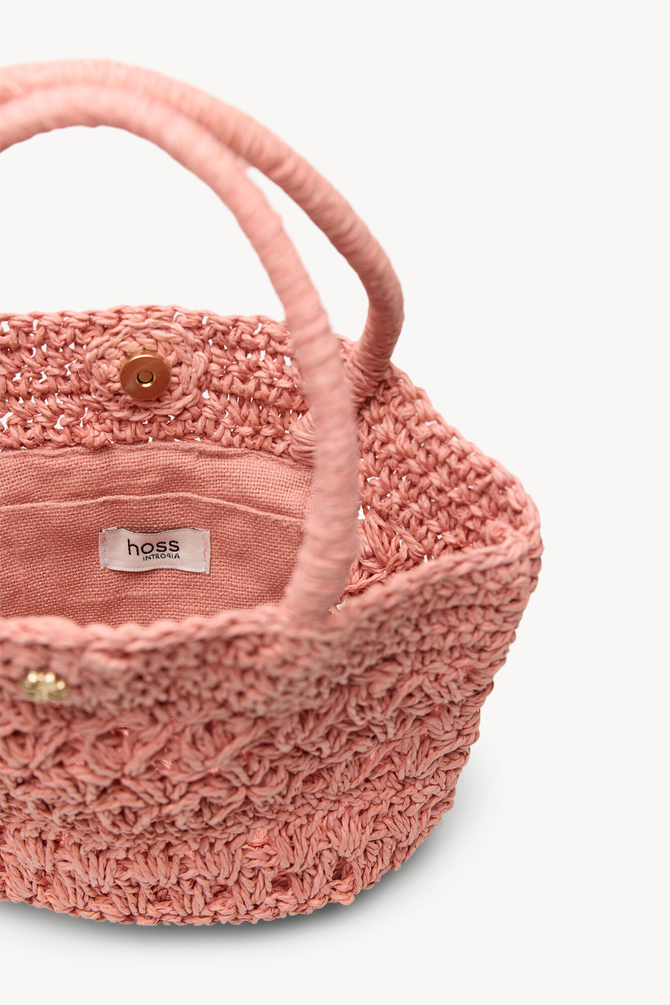 Hoss Intropia Nunile. Mini bolso fibras naturales