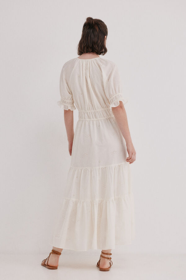 Hoss Intropia Alana. Vestido midi Branco