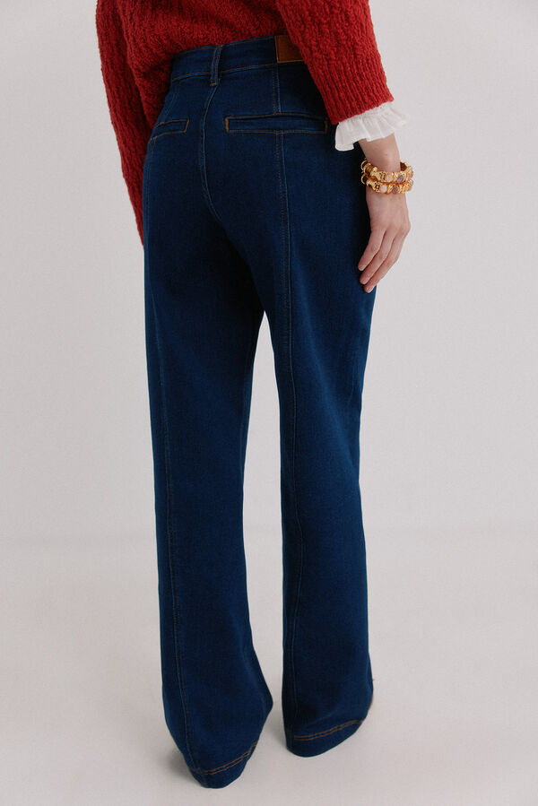 Hoss Intropia Bimba. Jeans perna larga Azul