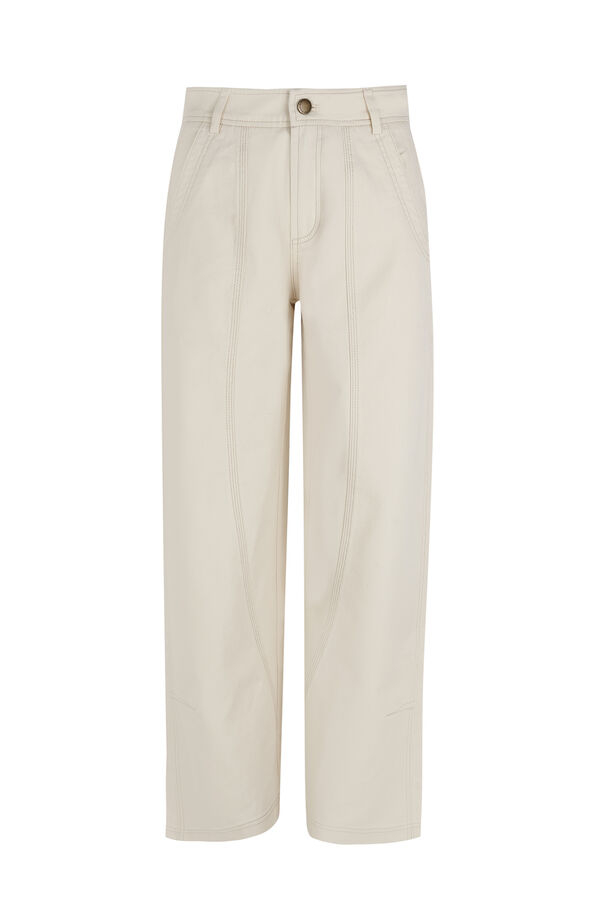 Hoss Intropia Betty. Denim balloon Ecru