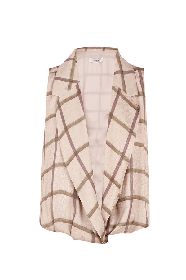 Hoss Intropia Gia. Blusa estampada Ecru