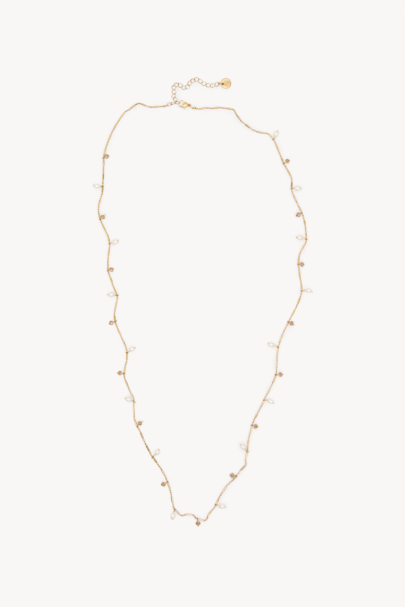 Hoss Intropia Lena. Collar Perlitas Blancas