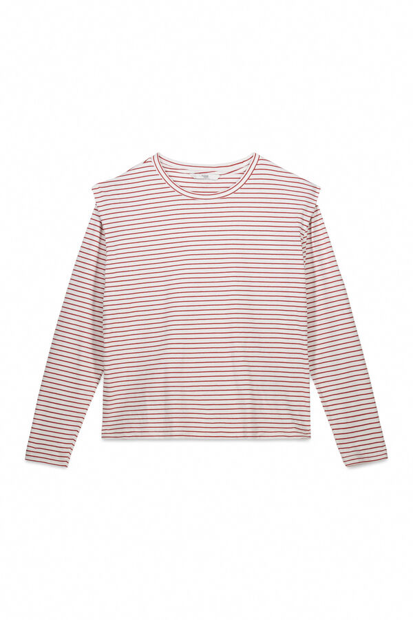Hoss Intropia Fabia. Sailor T-shirt Coral