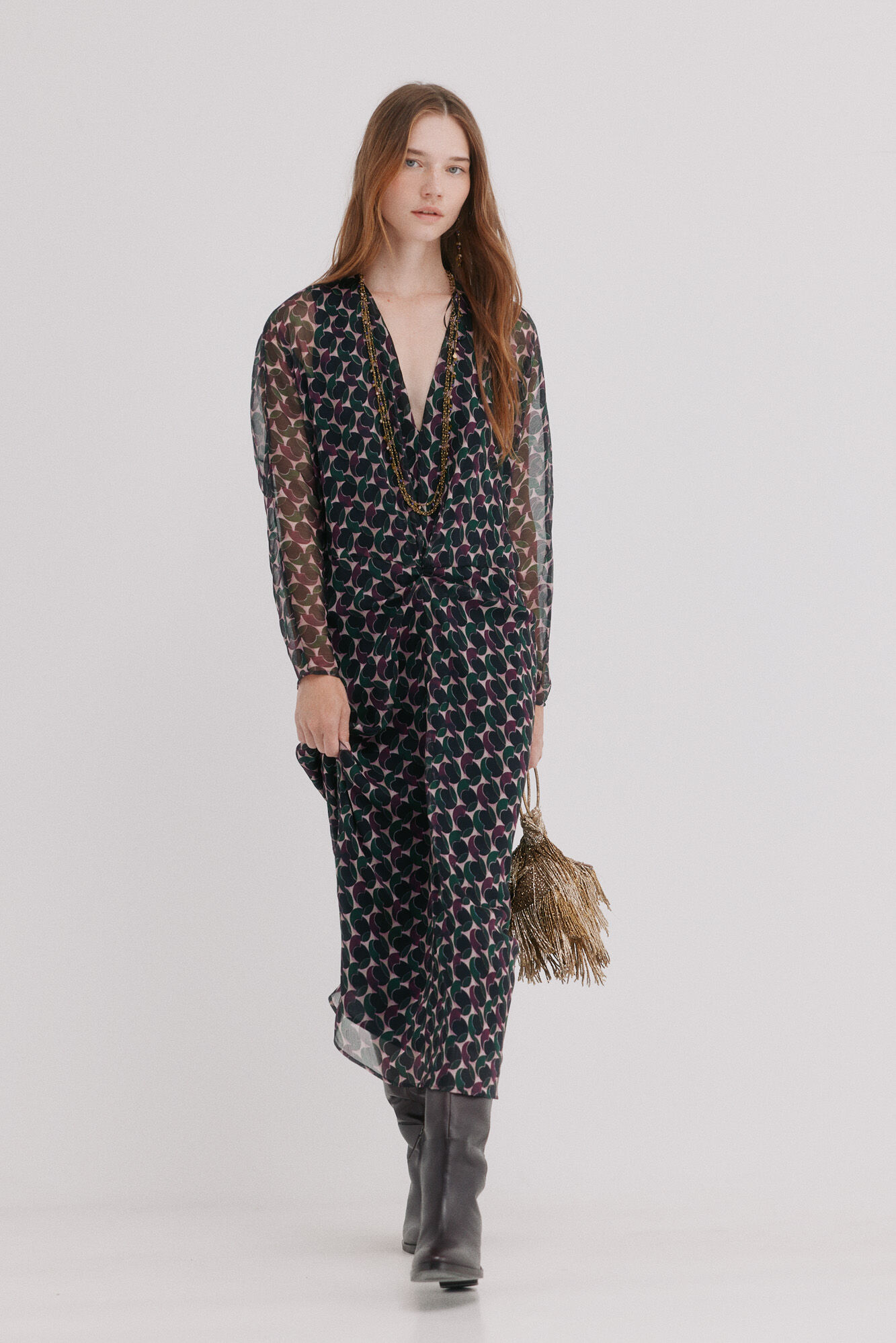 Hoss Intropia Azelie. Vestido estampado