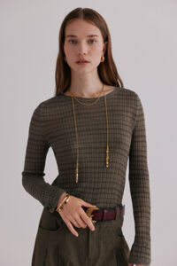 Hoss Intropia Nadine. Riscas estampado listrada
