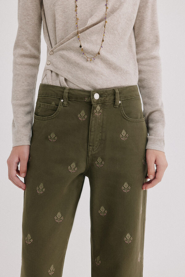 Hoss Intropia Amaya.Jeans fit Mom Khaki