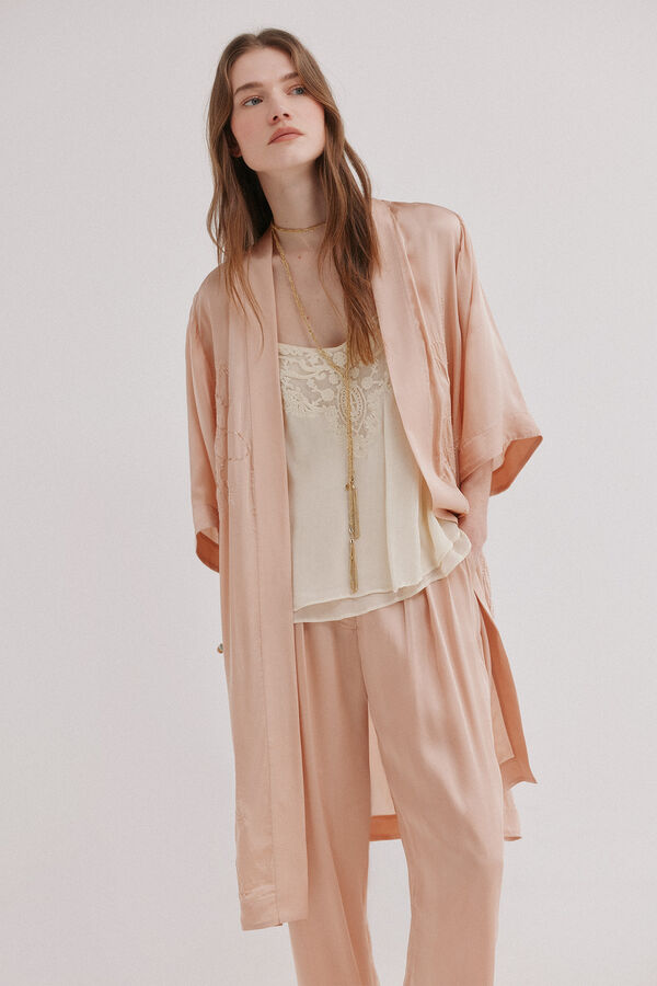 Hoss Intropia Elora. Quimono fluido acetinado Subiu