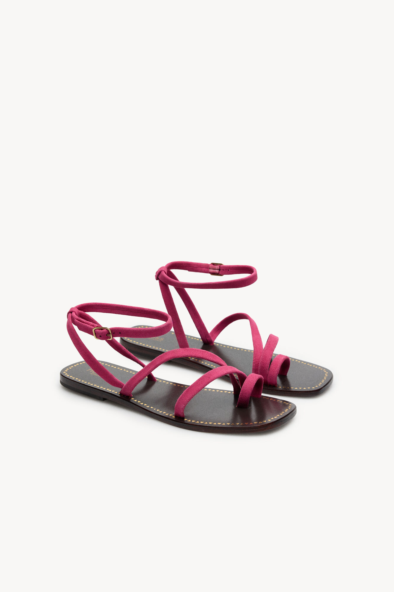 Hoss Intropia Maitane. Sandalias de serraje