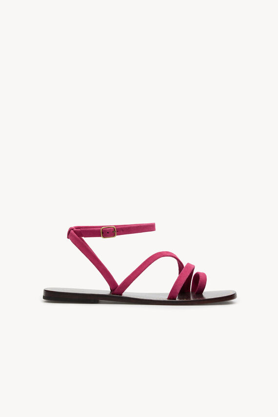 Maitane. Sandalias de serraje