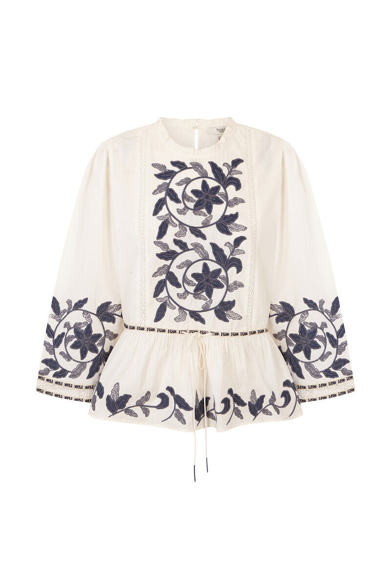 Hoss Intropia Cordelia. Blusa bordados