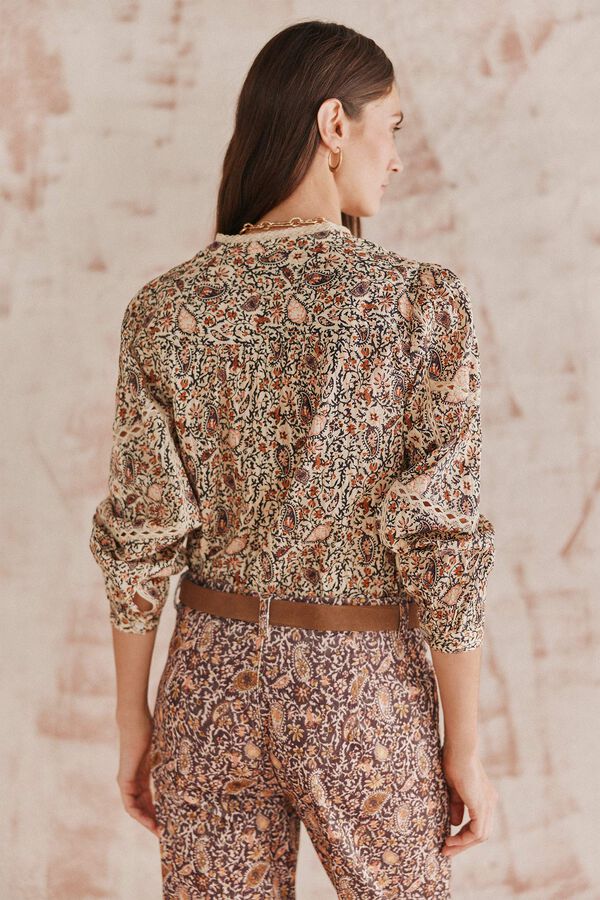 Hoss Intropia Rafaela. Blusa estampada. Multicolorido