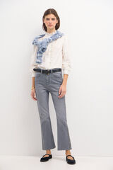 Hoss Intropia Ondina. Boot Cut Jeans Gray