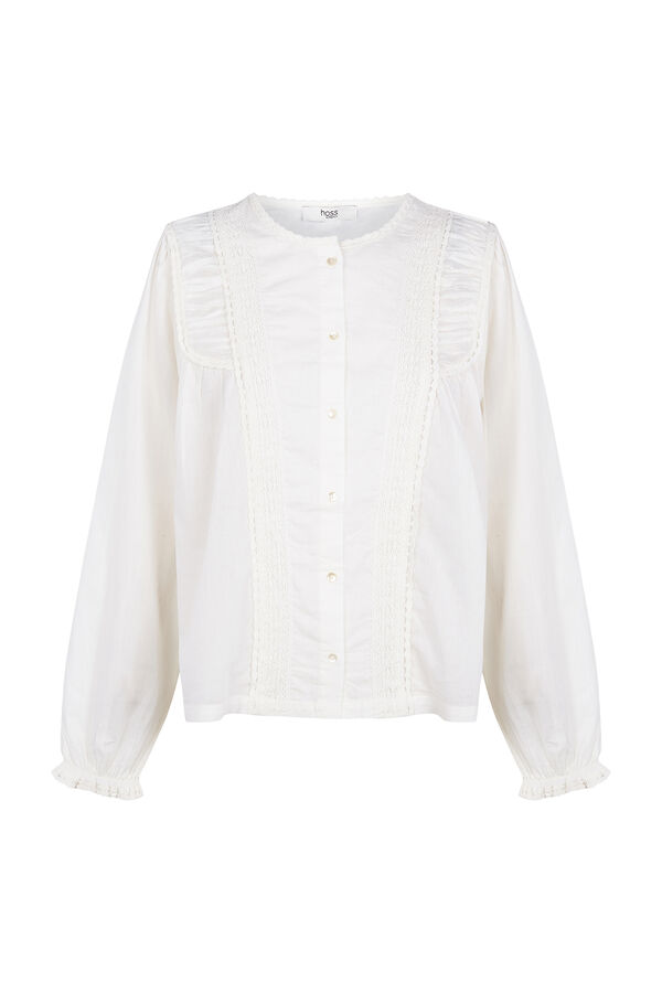 Hoss Intropia Caelia. Blusa fluida Ecru