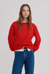 Hoss Intropia Iciar. Camisola de malha Vermelho