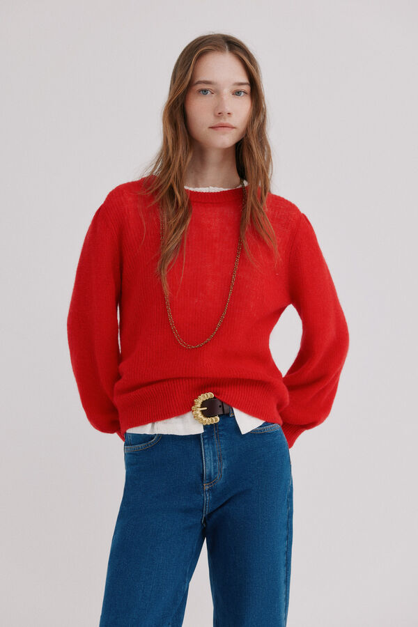 Hoss Intropia Iciar. Camisola de malha Vermelho