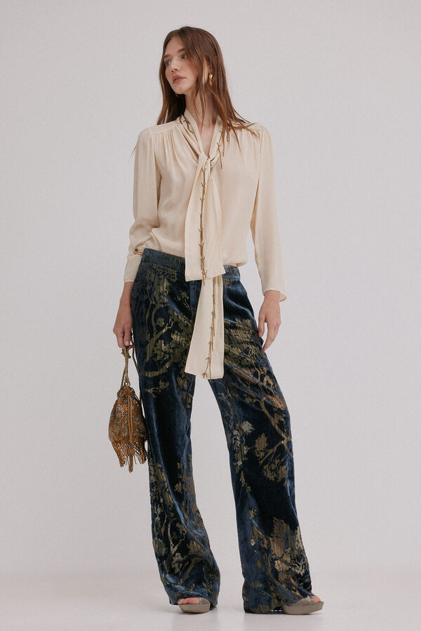 Hoss Intropia Patty. Calça Azul