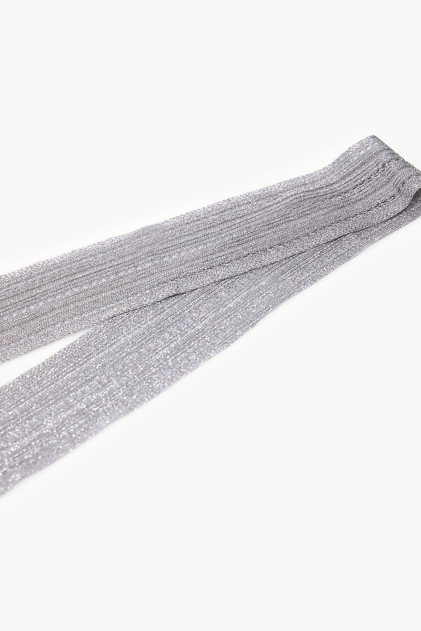 Hoss Intropia Lope. Tricot scarf.  Gray