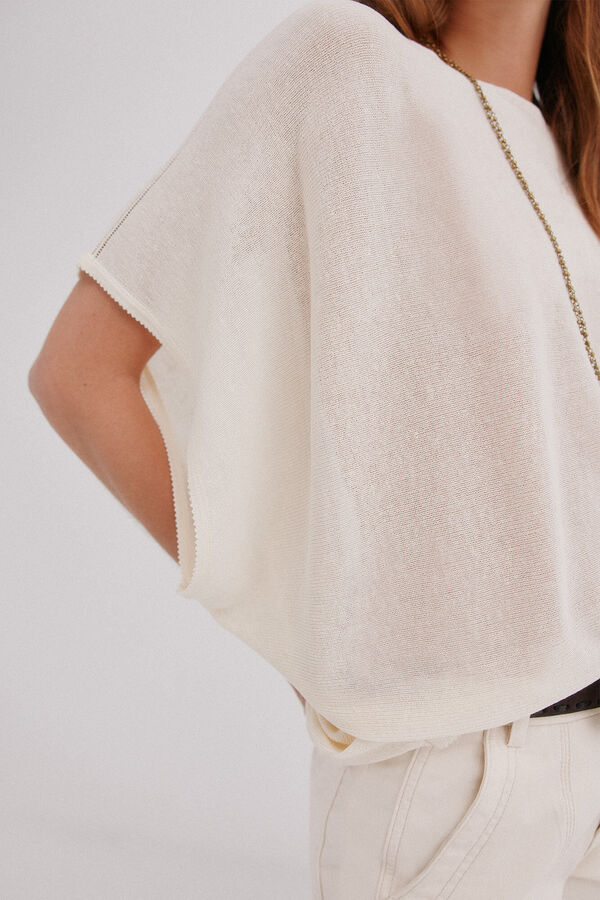Hoss Intropia Indira. Camisola de malha Beige