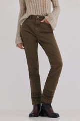 Hoss Intropia Basilea. Vaqueros bootcut Marron