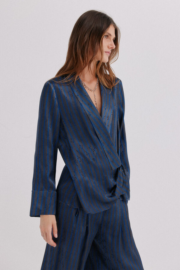 Hoss Intropia Eloise. Blazer fluida Azul