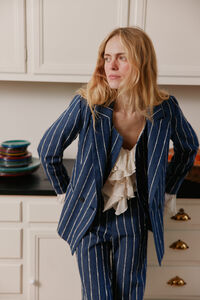 Hoss Intropia Elvira. Blazer rayas