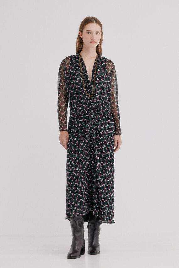 Azelie. Vestido estampado