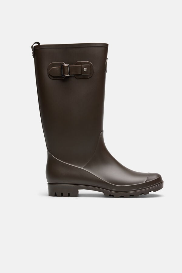 Hoss Intropia Magdalena. Botas de &aacute;gua Castanho