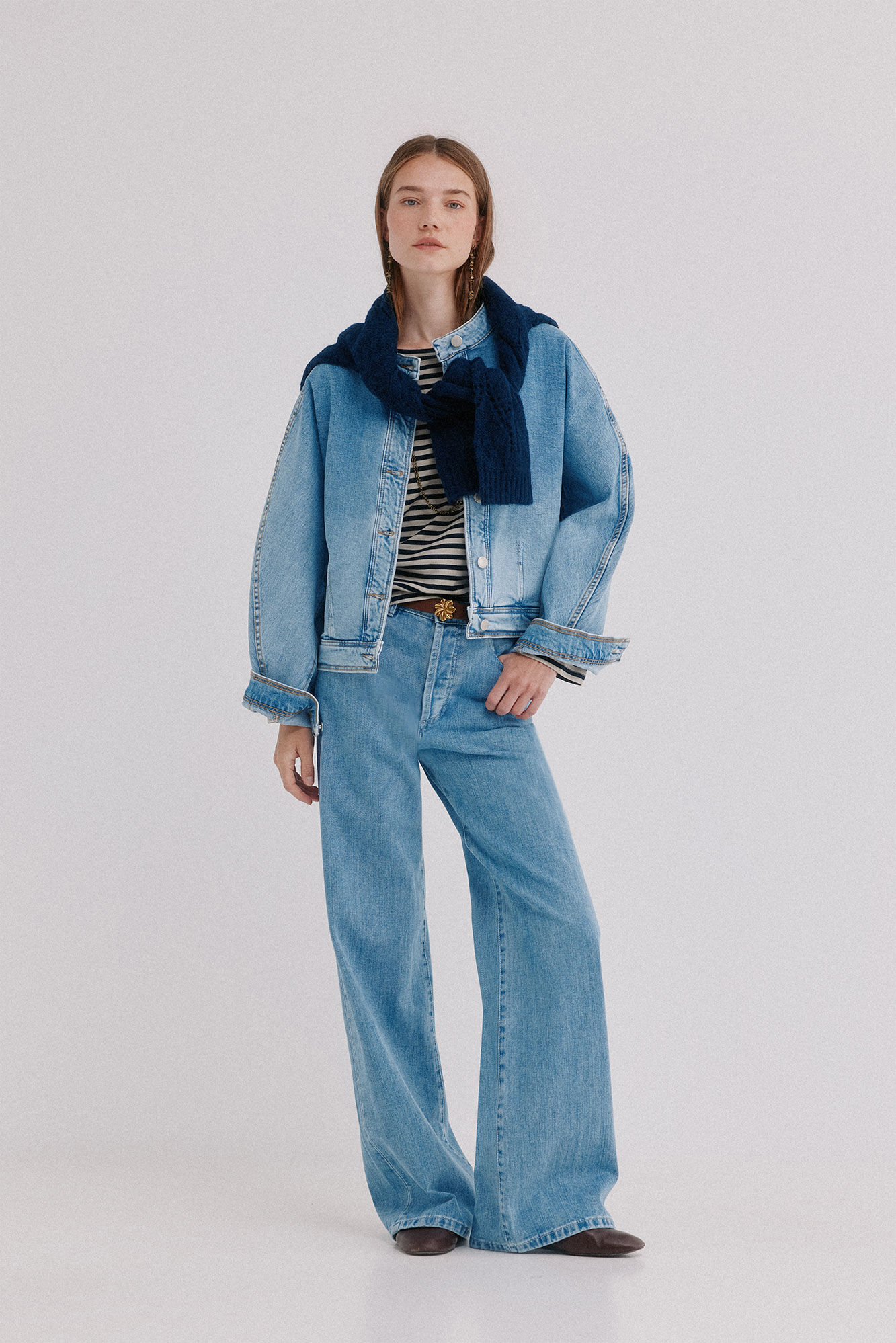 Hoss Intropia Eloise. Casaco denim