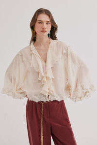 Hoss Intropia Chelsea. Blusa rom&acirc;ntica