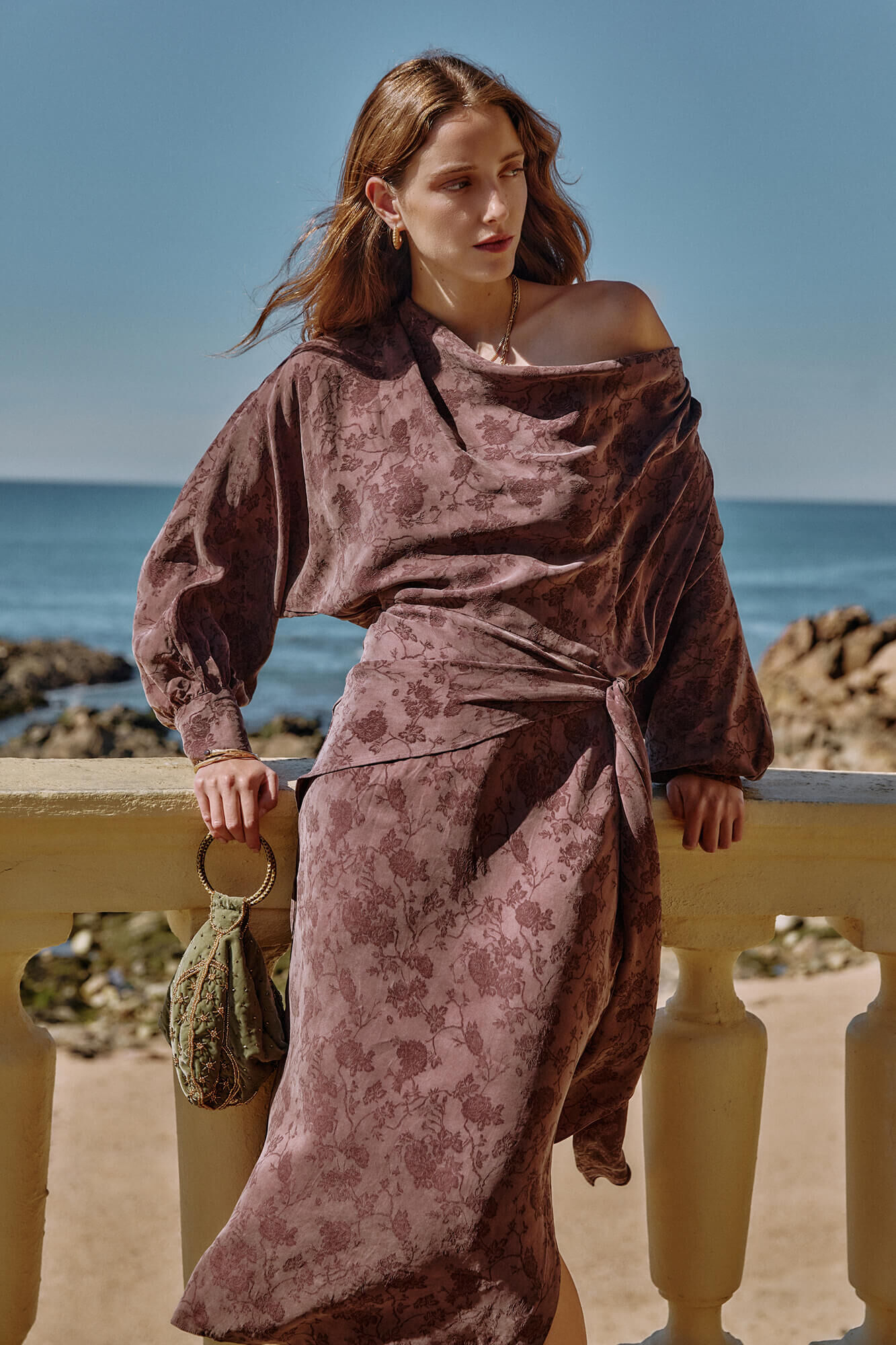 Hoss Intropia Agatha. Vestido jacquard