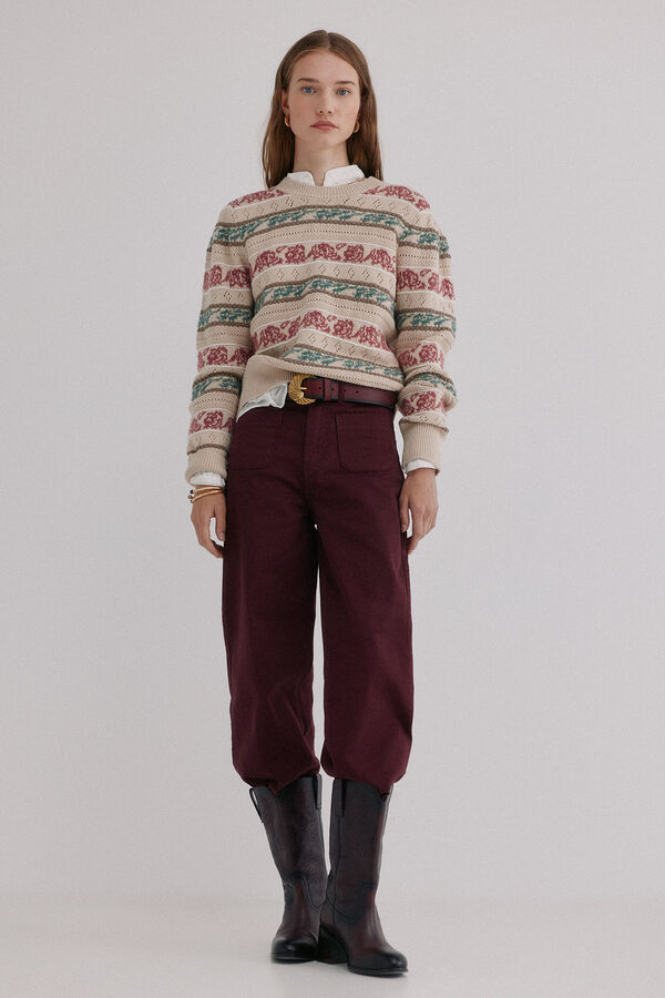 Hoss Intropia Irene. Camisola vazado Multicolorido