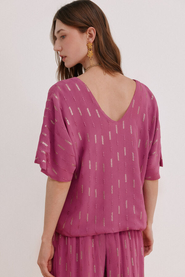 Hoss Intropia Top de lantejoulas Gia Roxo