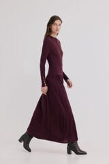 Hoss Intropia Aysel. Vestido de malha Roxo