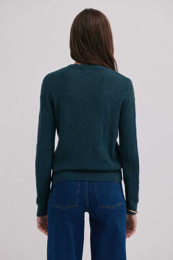 Hoss Intropia Isabella. Camisola vazado Verde