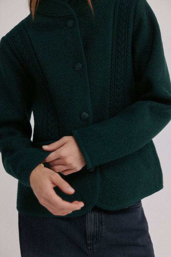 Hoss Intropia Flavia. Casaco austríaca Verde