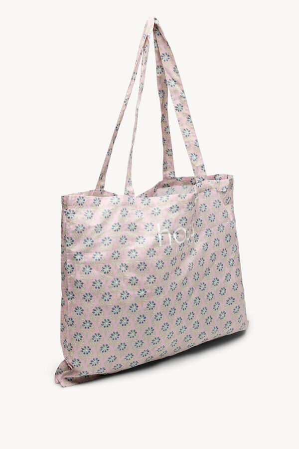 Hoss Intropia Tote bag de algod&atilde;o Multicolorido