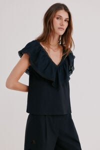 Hoss Intropia T-shirt com folho Malaika
