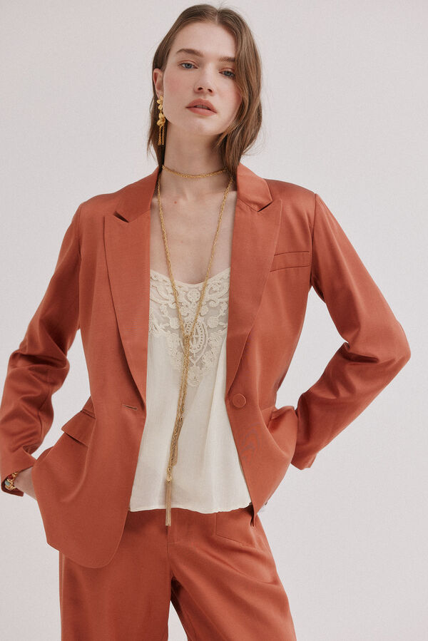 Hoss Intropia Elma classic cut jacket Pink