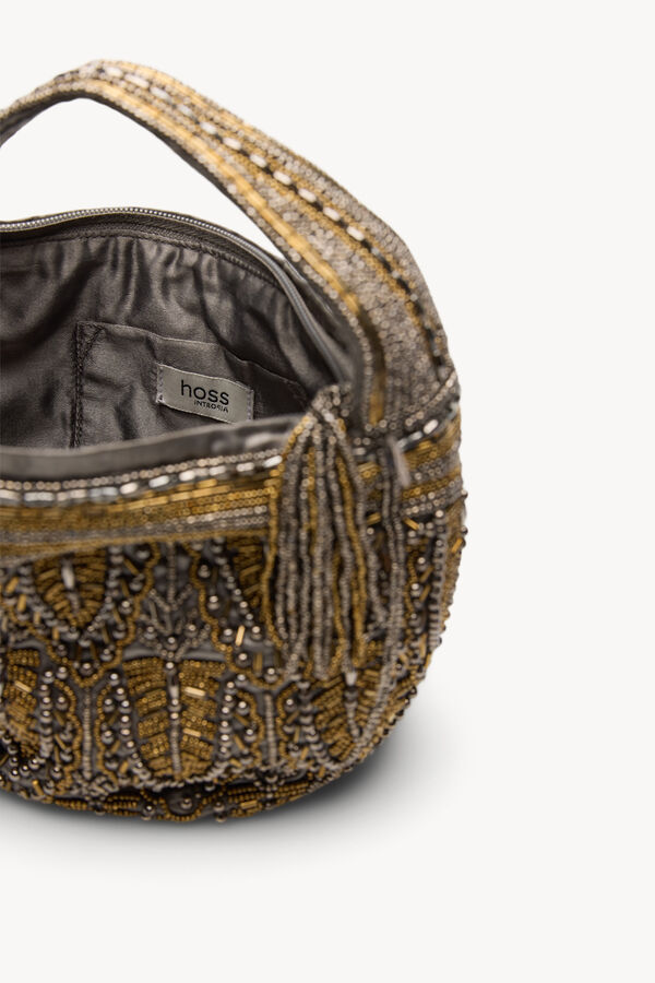 Hoss Intropia Nadia. mala de missangas Cinzento