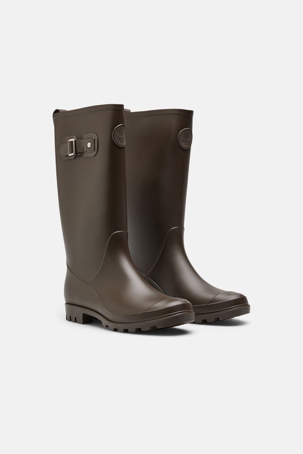 Hoss Intropia Magdalena. Botas de &aacute;gua Castanho