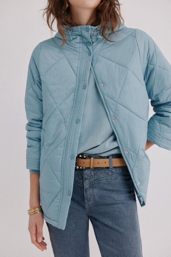 Hoss Intropia Puffer trainers Dahlia Blue