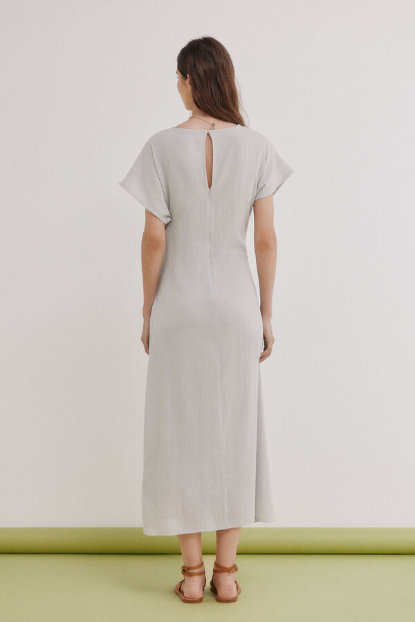 Hoss Intropia Aveline. Vestido com missangas Azul