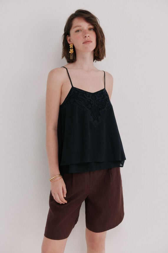 Clarissa. Top lencero